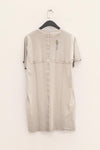 BORIS BIDJAN SABERI Short Sleeve T-Shirt TS ONE PIECE ST RF F035 Faded Light Gray 9 PBBS21